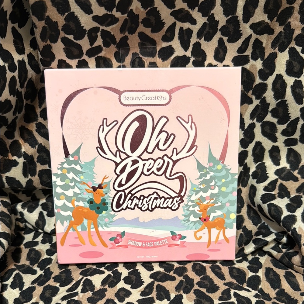 Beauty Creations Oh Deer Christmas Shadow & Face Palette